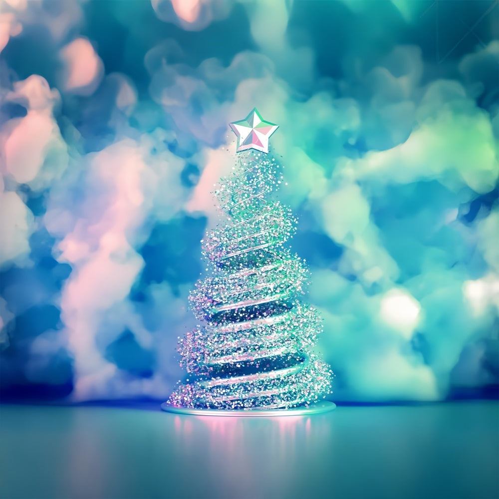 Weihnachtshimmel Backdrop Sternenbaum Backdrop LXX1-343