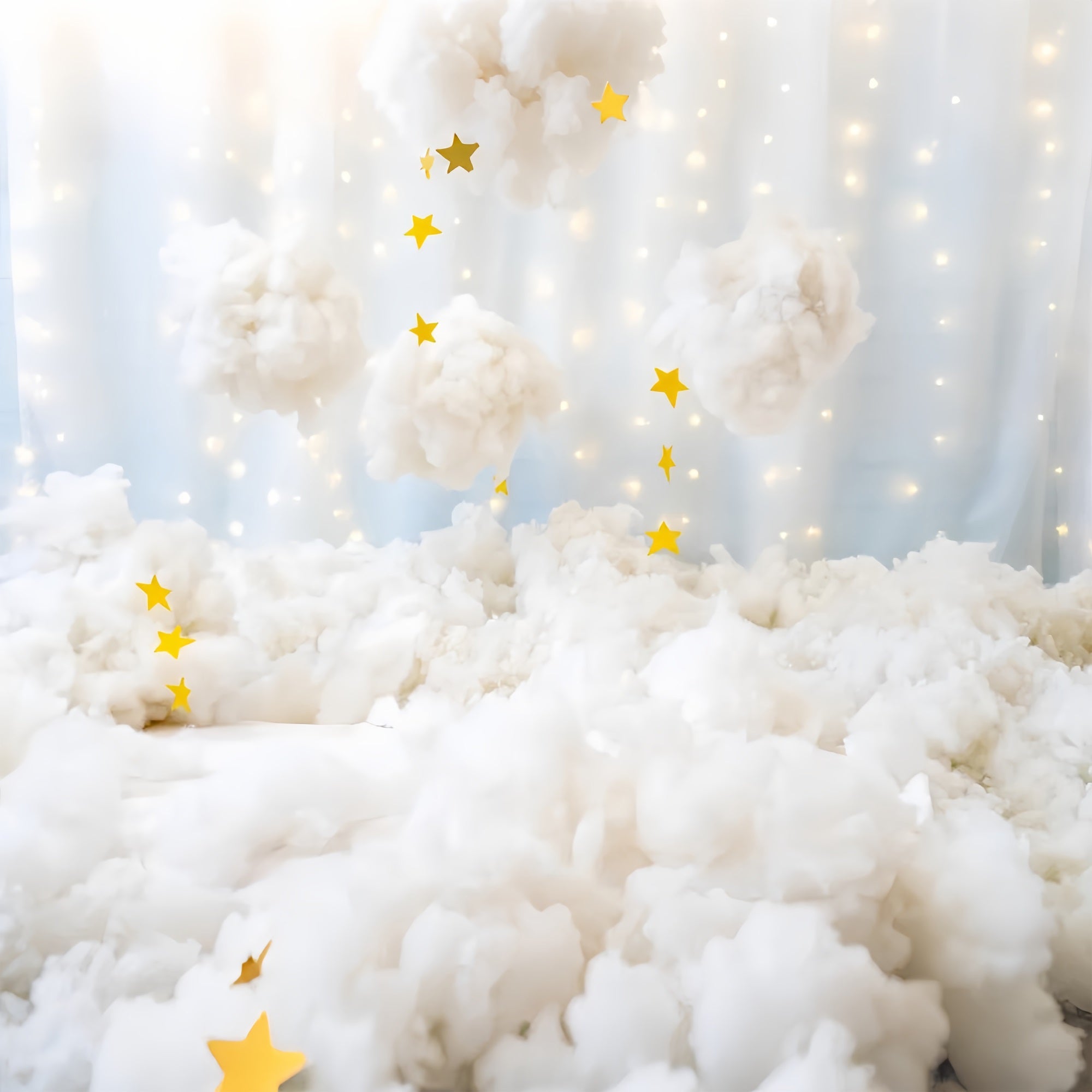 Wolkenhintergrund Fluffy Star Magic Fotografie Hintergrund LXX1-345