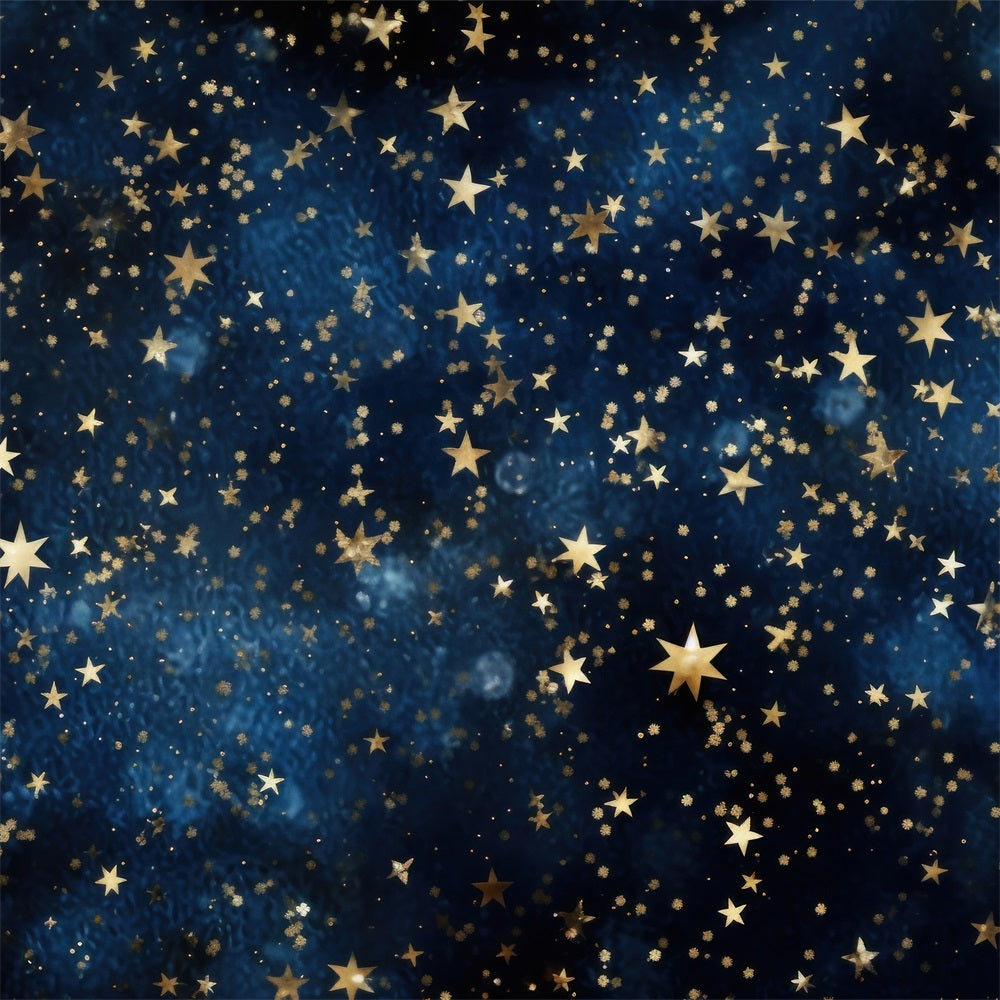 Himmelshintergrund Midnight Golden Starry Backdrop LXX1-350