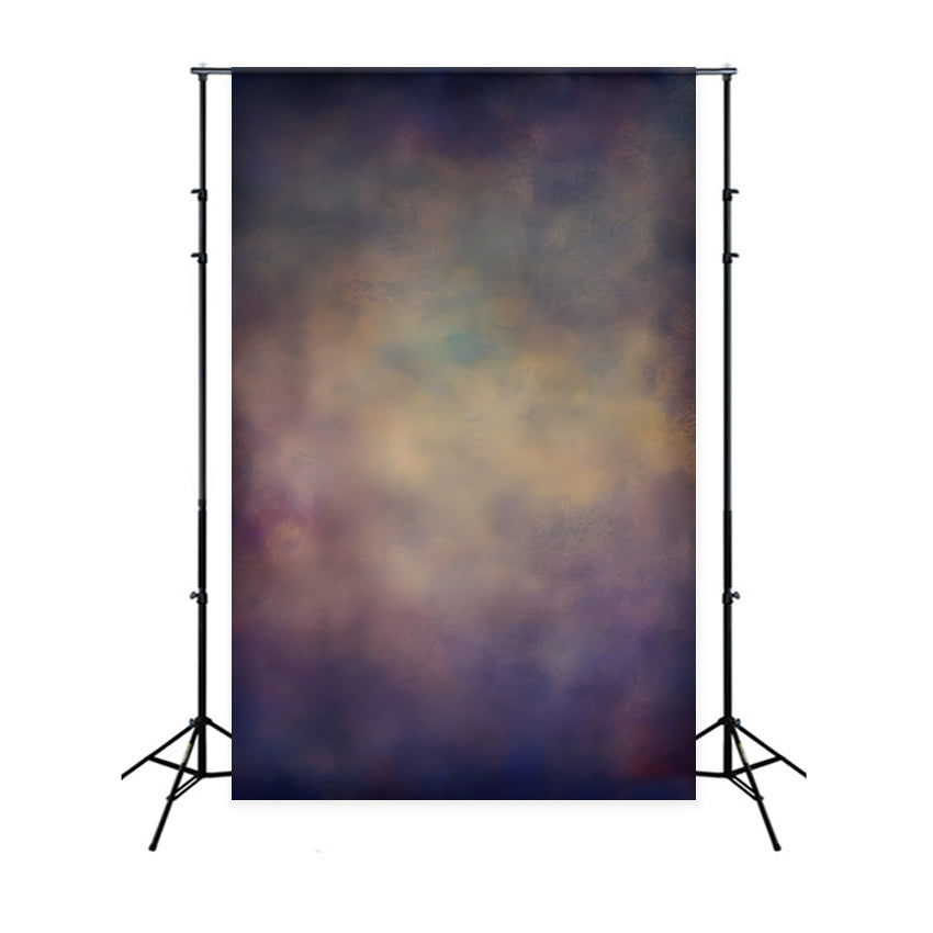 Abstrakte Fotokulisse Pastell Blau Lila Nebel Hintergrund LXX1-373