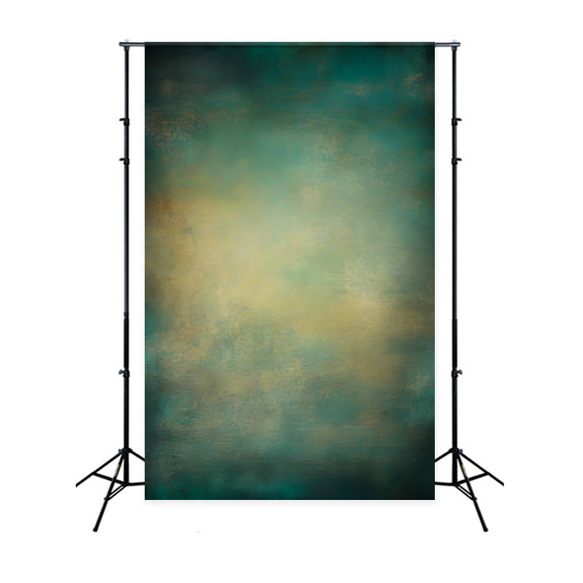 Abstrakter Fotohintergrund Vintage Teal Misty Texture Backdrop LXX1-379
