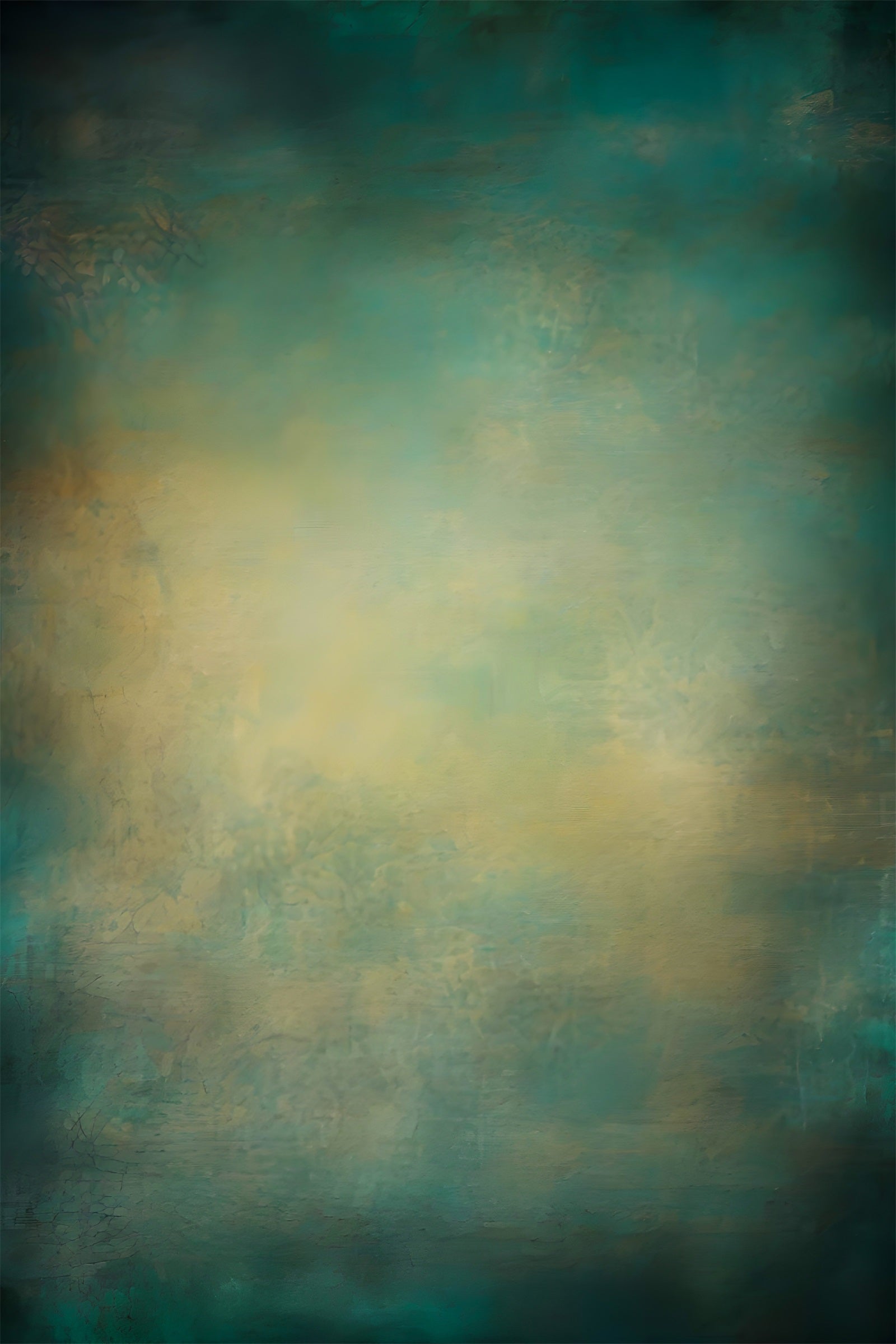 Abstrakter Fotohintergrund Vintage Teal Misty Texture Backdrop LXX1-379