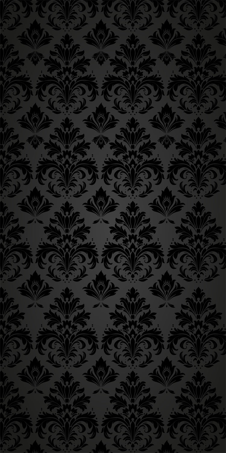Damast Fotohintergrund Elegant Damast Deep Noir Sweep Backdrop LXX2-284