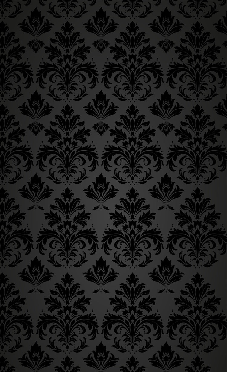 Damast Fotohintergrund Elegant Damast Deep Noir Sweep Backdrop LXX2-284