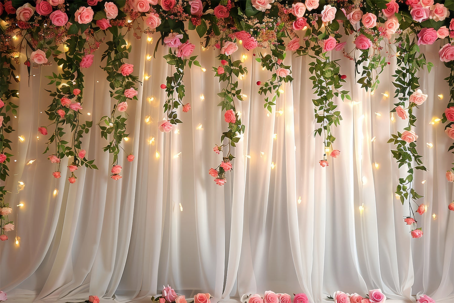 Fotografie Hintergründe Frühling Warm Glow Hanging Rose Hintergrund LXX2-49