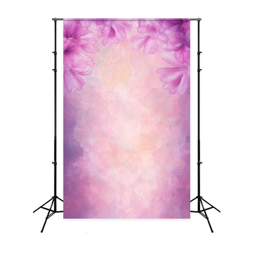 Muttertag Fotohintergrund Mist Floral Dream Backdrop LXX3-36