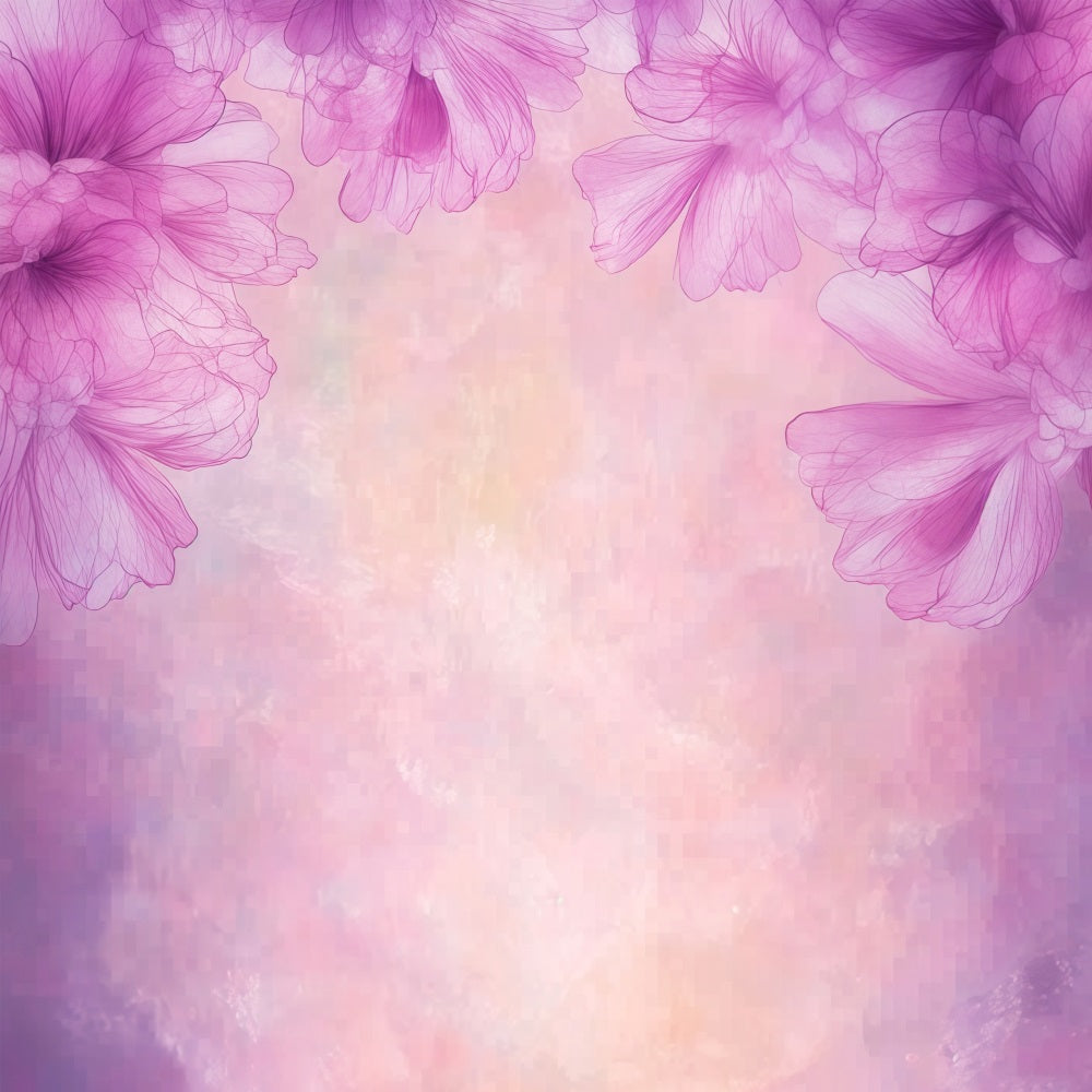 Muttertag Fotohintergrund Mist Floral Dream Backdrop LXX3-36