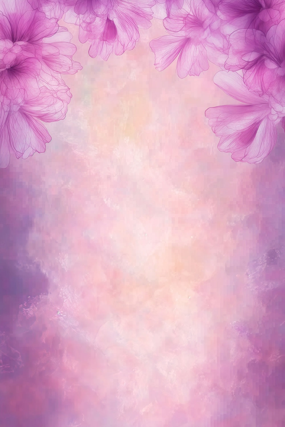 Muttertag Fotohintergrund Mist Floral Dream Backdrop LXX3-36