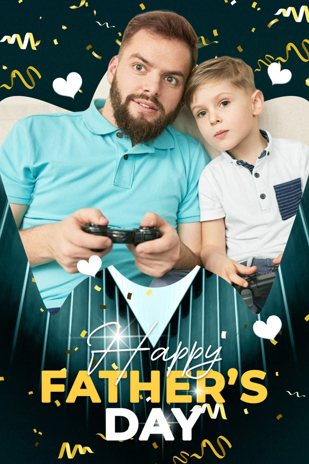 Vatertag Fotohintergrund Konfetti Liebe Feier Individuelles Hintergrundbild LXX5-19