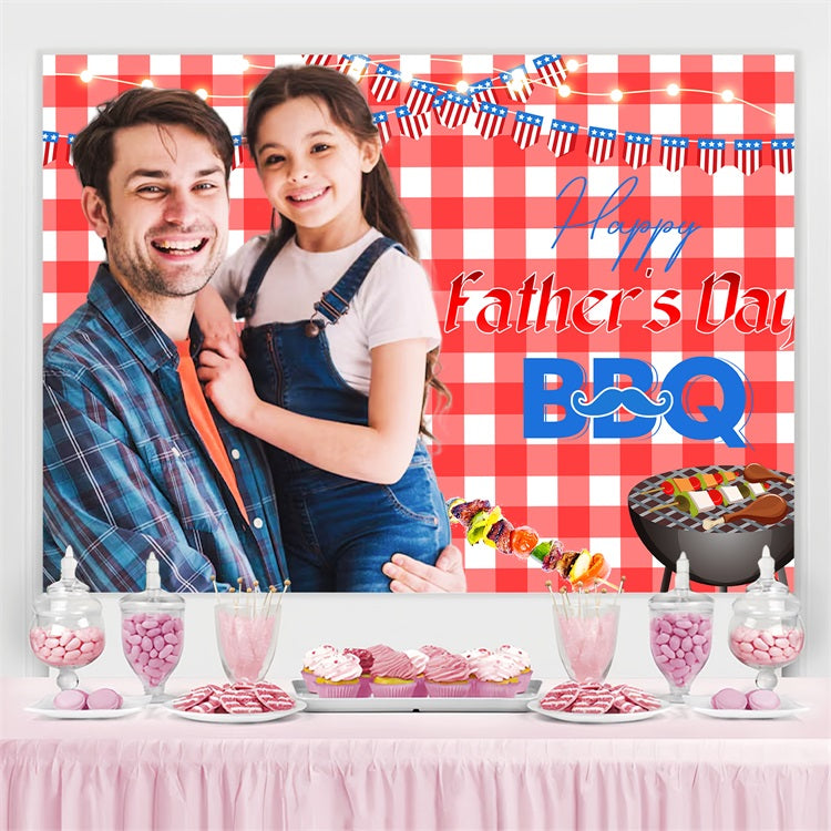 Vatertag Fotokulisse Ideen Sweet BBQ Moment Personalisierte Kulisse LXX5-26