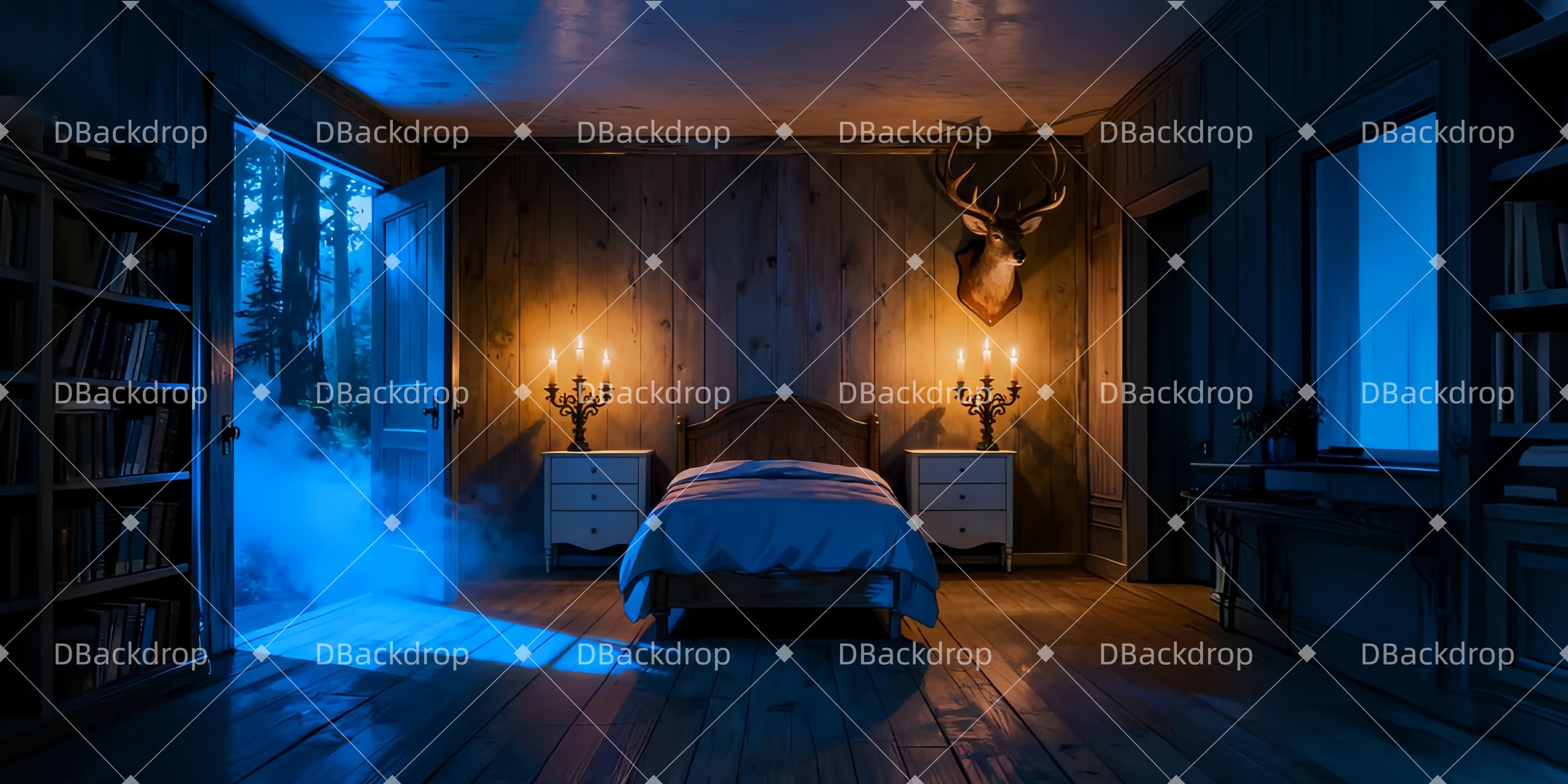 Vorhänge Theater Kerzenlichtzimmer Backdrops Theater LXX510-T58