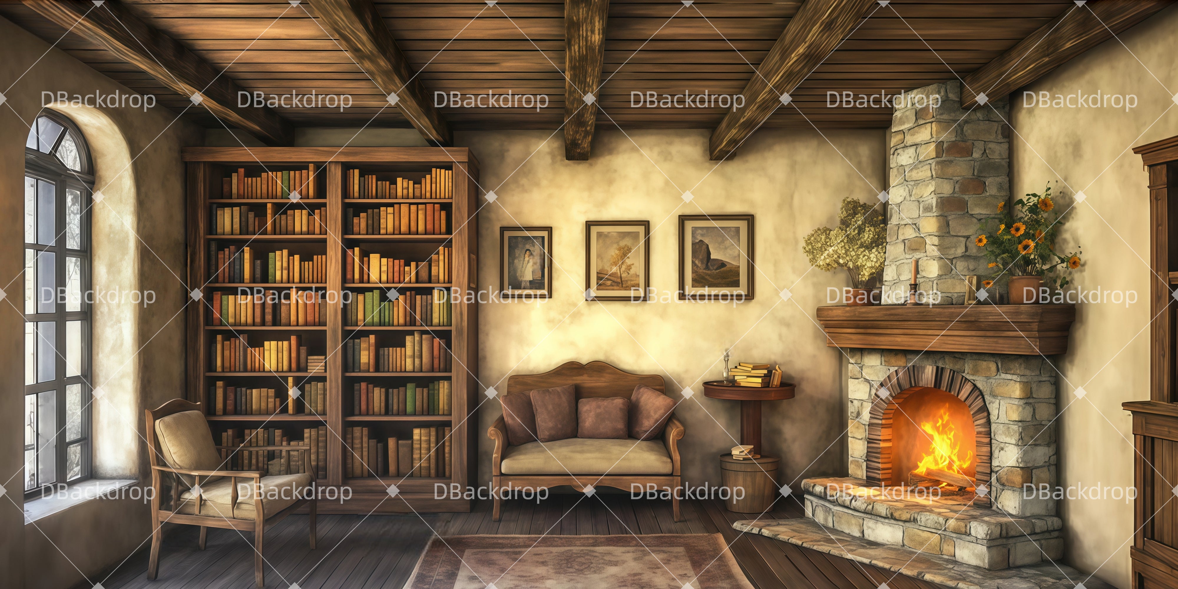 Theaterbühne Vorhang Belles Häuschen Theater Vorhang auf LXX511-T126