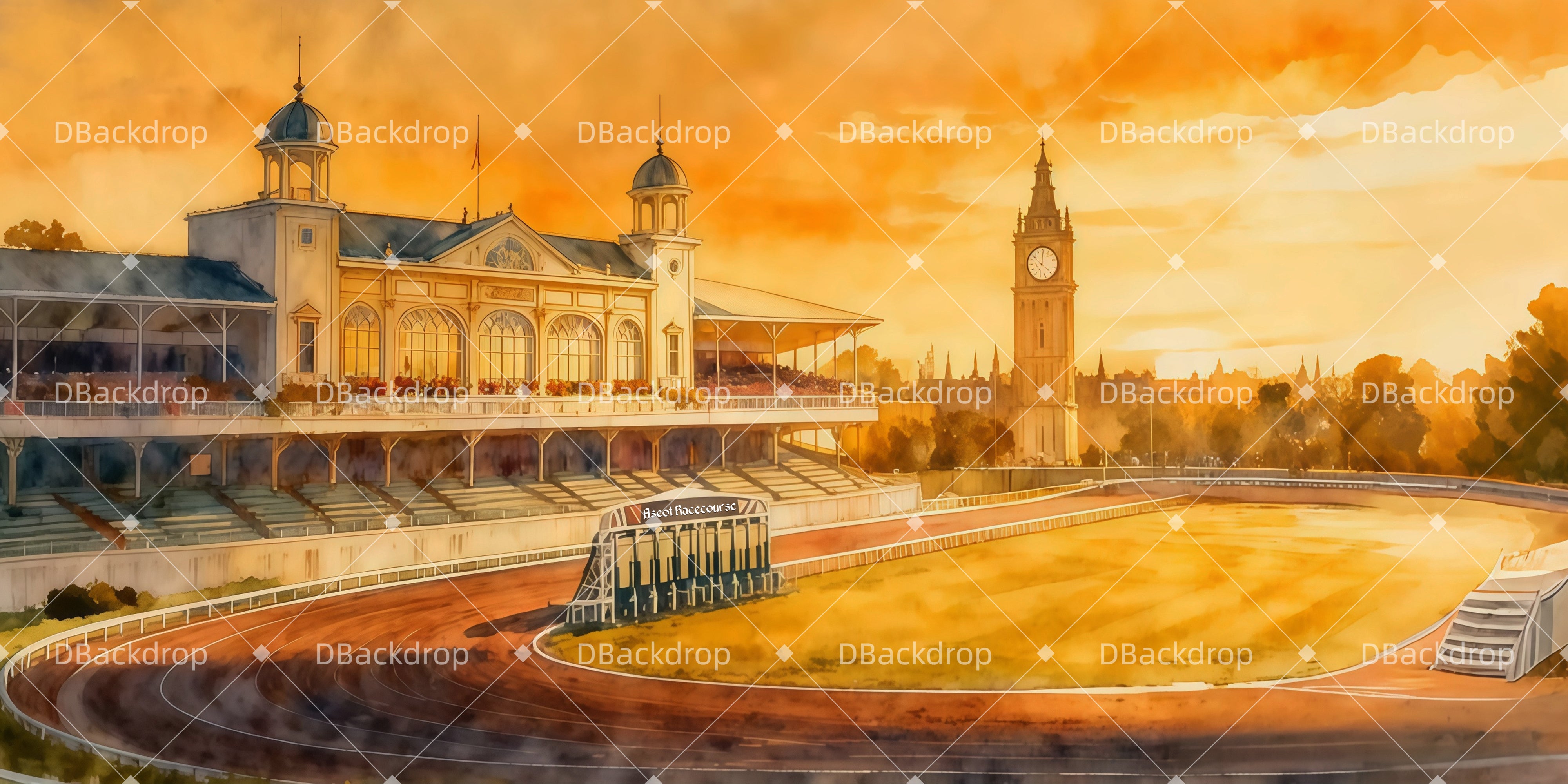 Theatervorhang Basteln Ascot-Rennbahn Backdrops Theater LXX511-T18