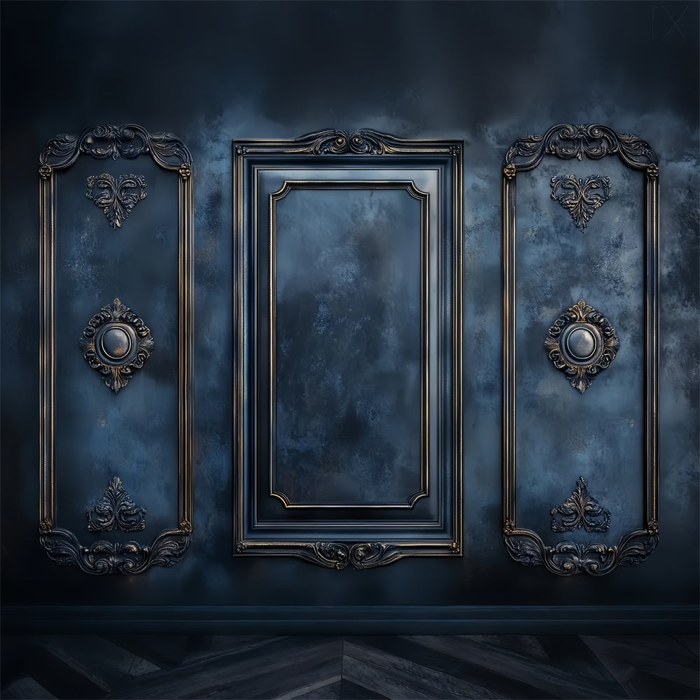Barocke Backdrops Verziertes Paneel Eleganz Vintage Backdrops LXX57-206