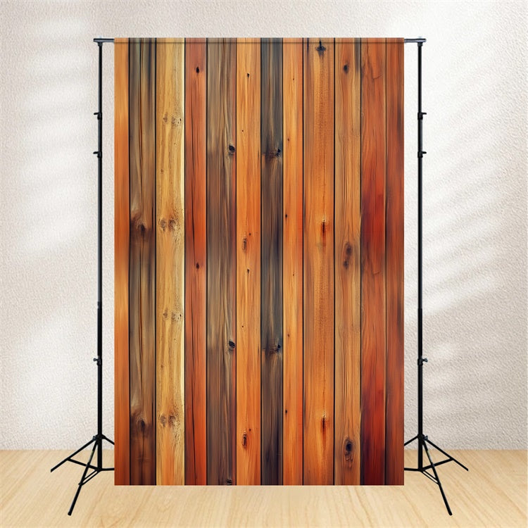 Porträt-Fotohintergrund Holzplanken-Stoffhintergrund LXX57-248