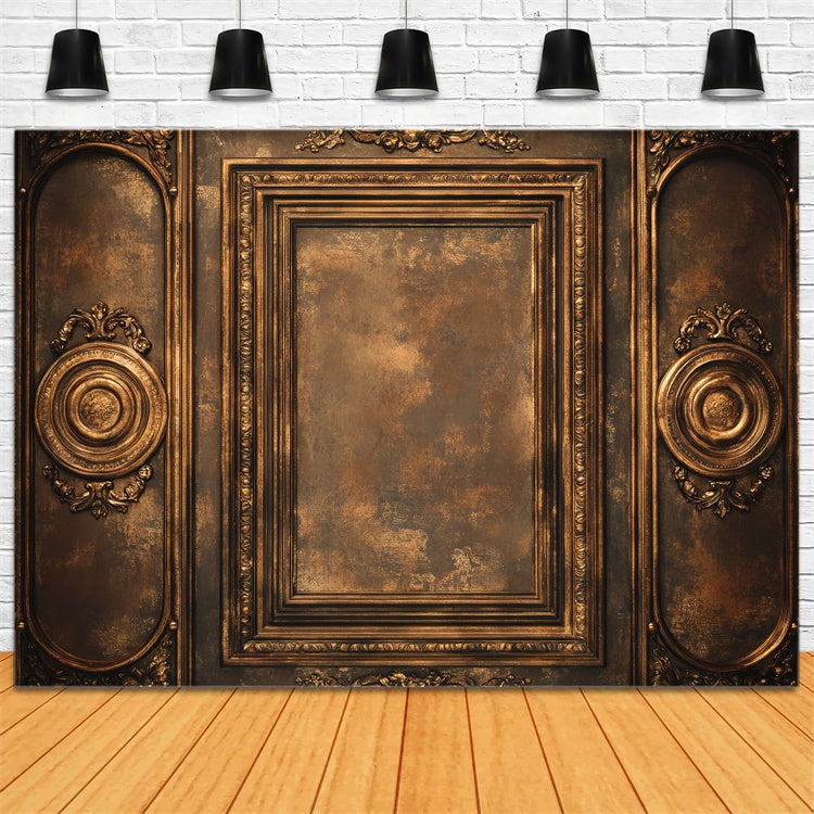 Hintergrund für Porträts Barock verzierter Panel-Hintergrund LXX57-249