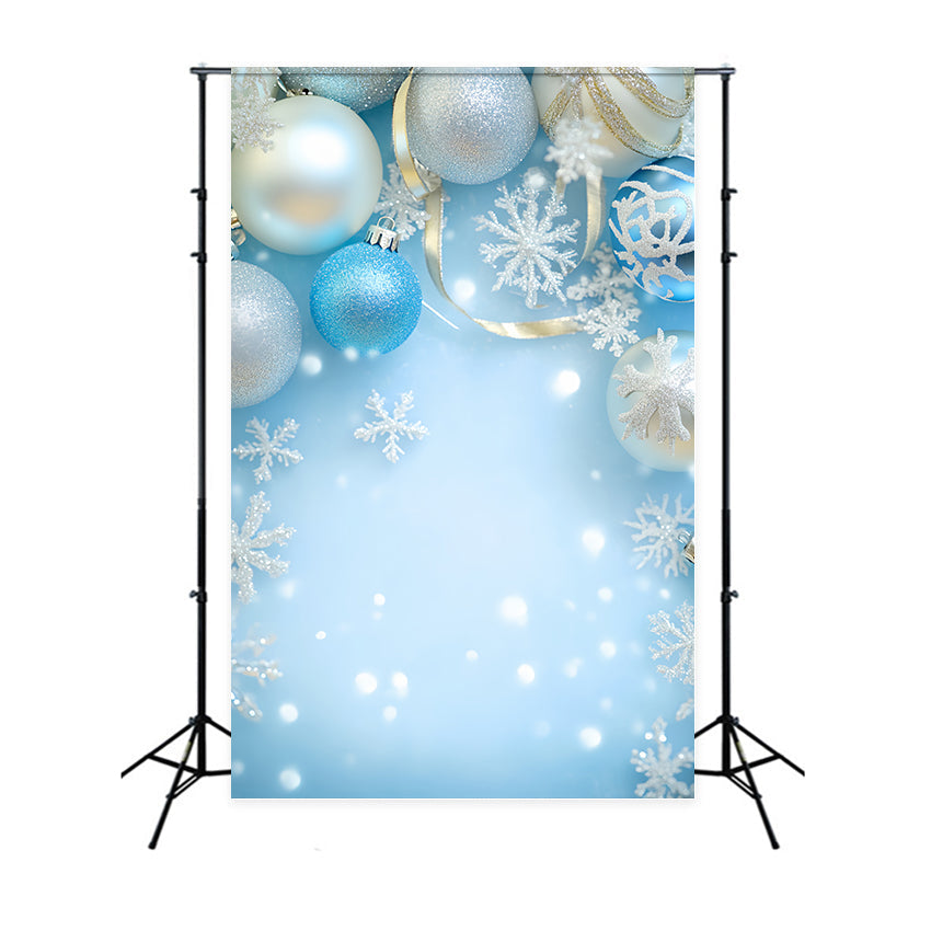 Foto-Portrait-Hintergrund Blau Holiday Sparkle Backdrop LXX57-283