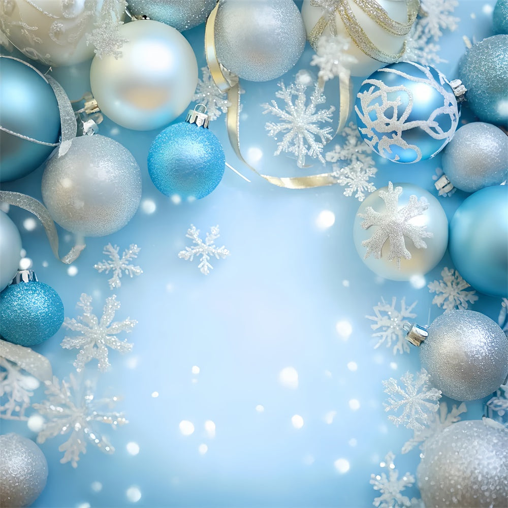 Foto-Portrait-Hintergrund Blau Holiday Sparkle Backdrop LXX57-283