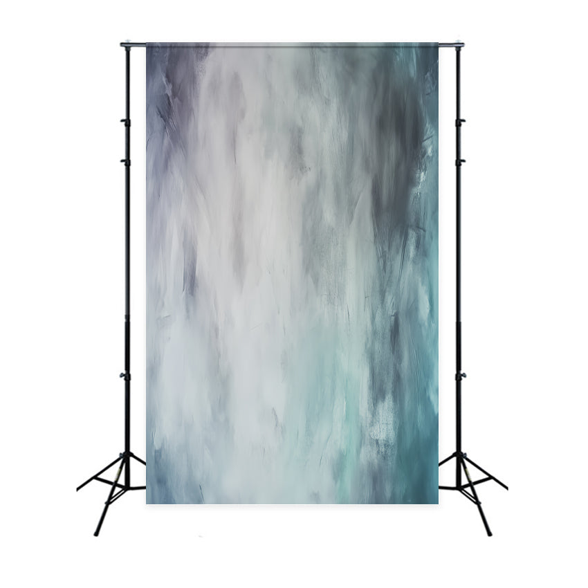 Porträtstudio-Hintergrund Blauer Rauch Abstrakter Hintergrund LXX57-284