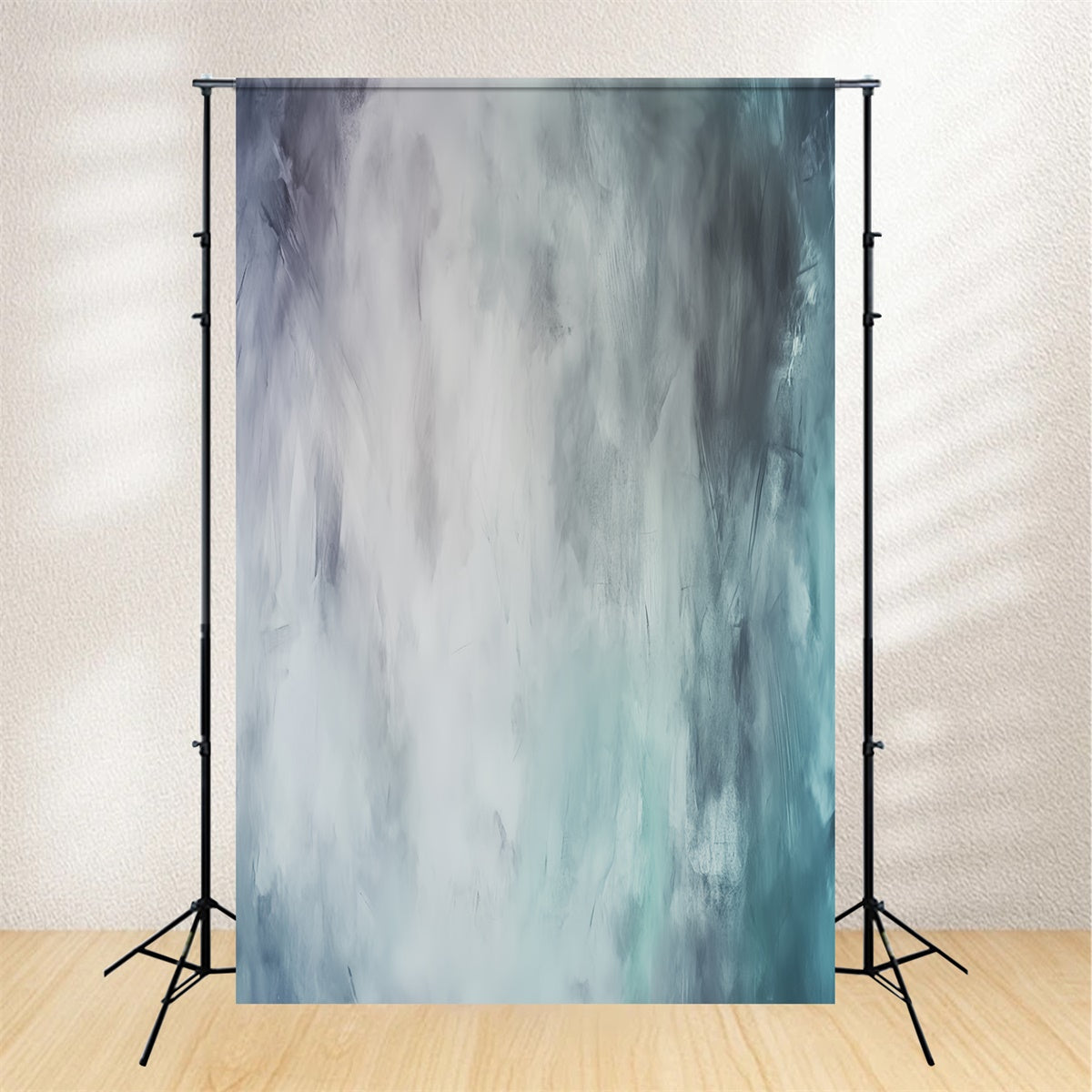 Porträtstudio-Hintergrund Blauer Rauch Abstrakter Hintergrund LXX57-284