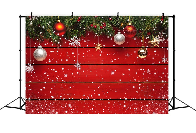 Holzkulisse Sparkle Plank Weihnachtskulisse LXX57-300