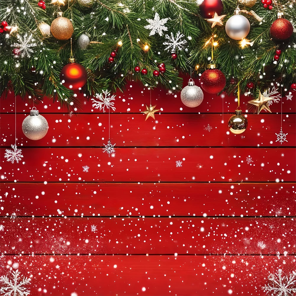 Holzkulisse Sparkle Plank Weihnachtskulisse LXX57-300