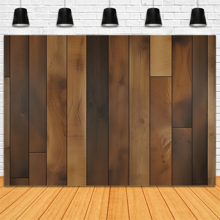 Holz-Fotokulisse Warm Grain Timber Backdrop LXX57-304