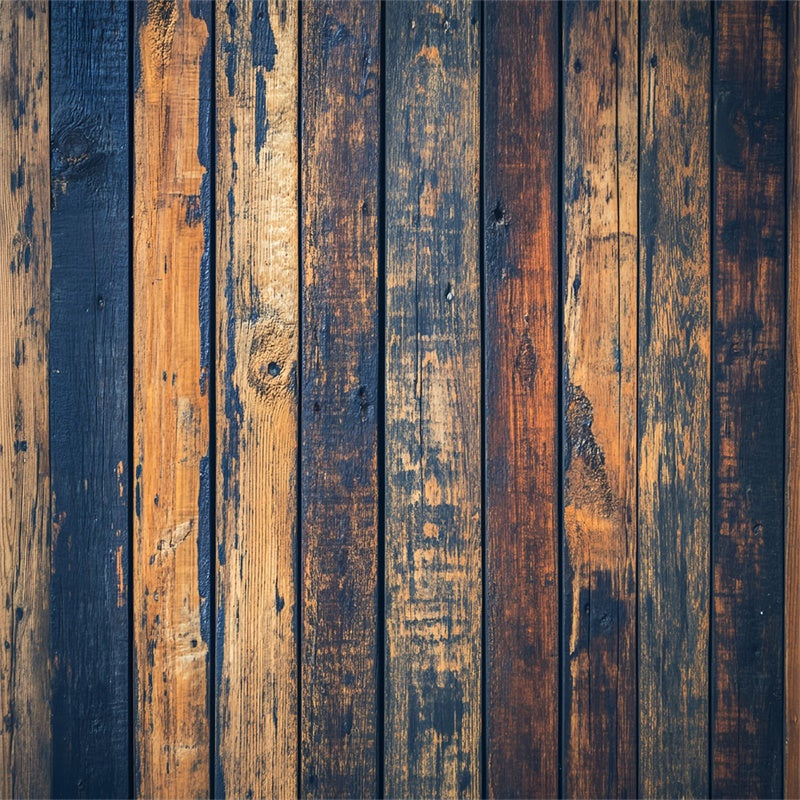 Holz Fotokulisse Verblasste Indigo Maserung Kulisse LXX57-316