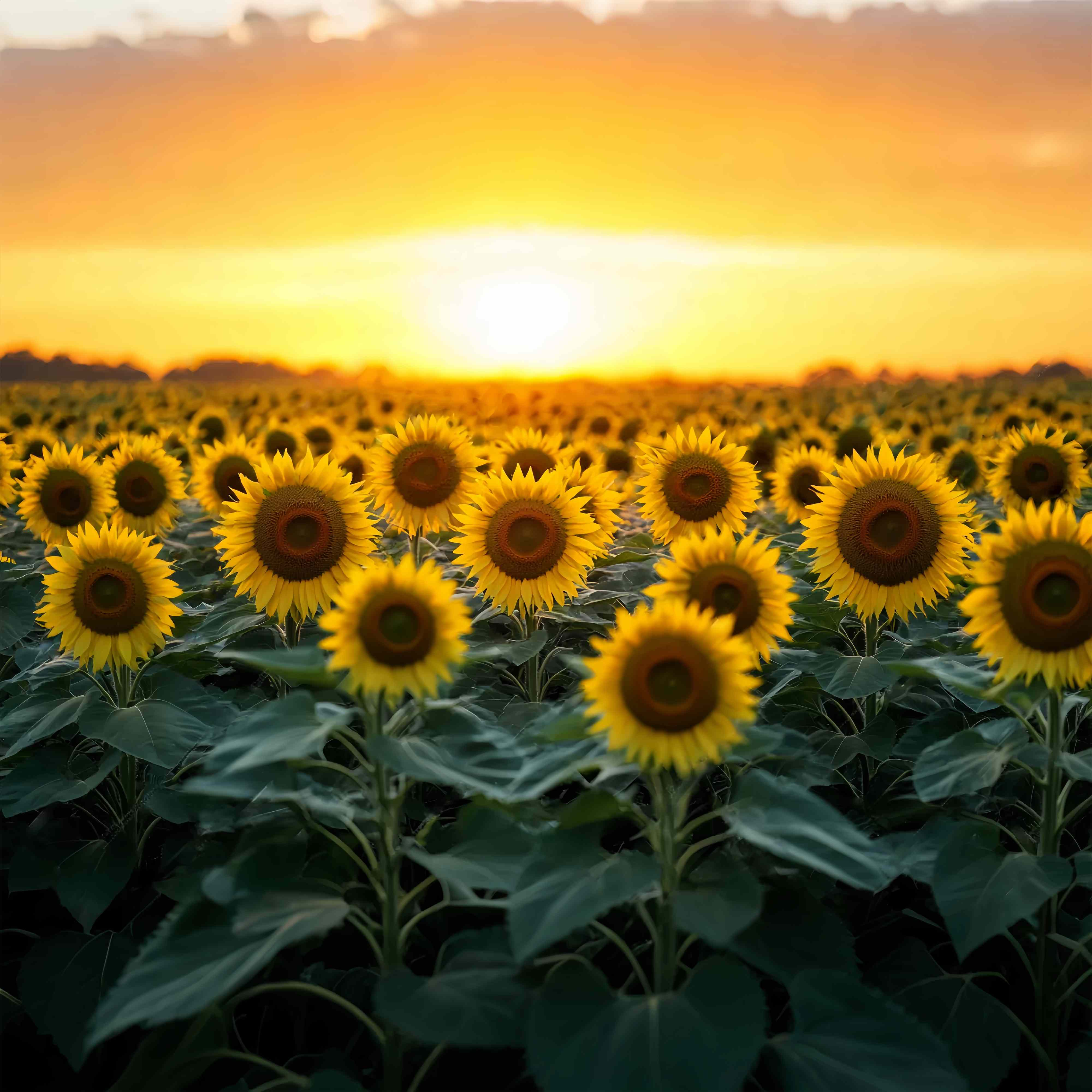 Herbst Fotokulissen Goldene Sonnenblume Blüte Feld Sonnenblume Foto Hintergrund LXX58-162