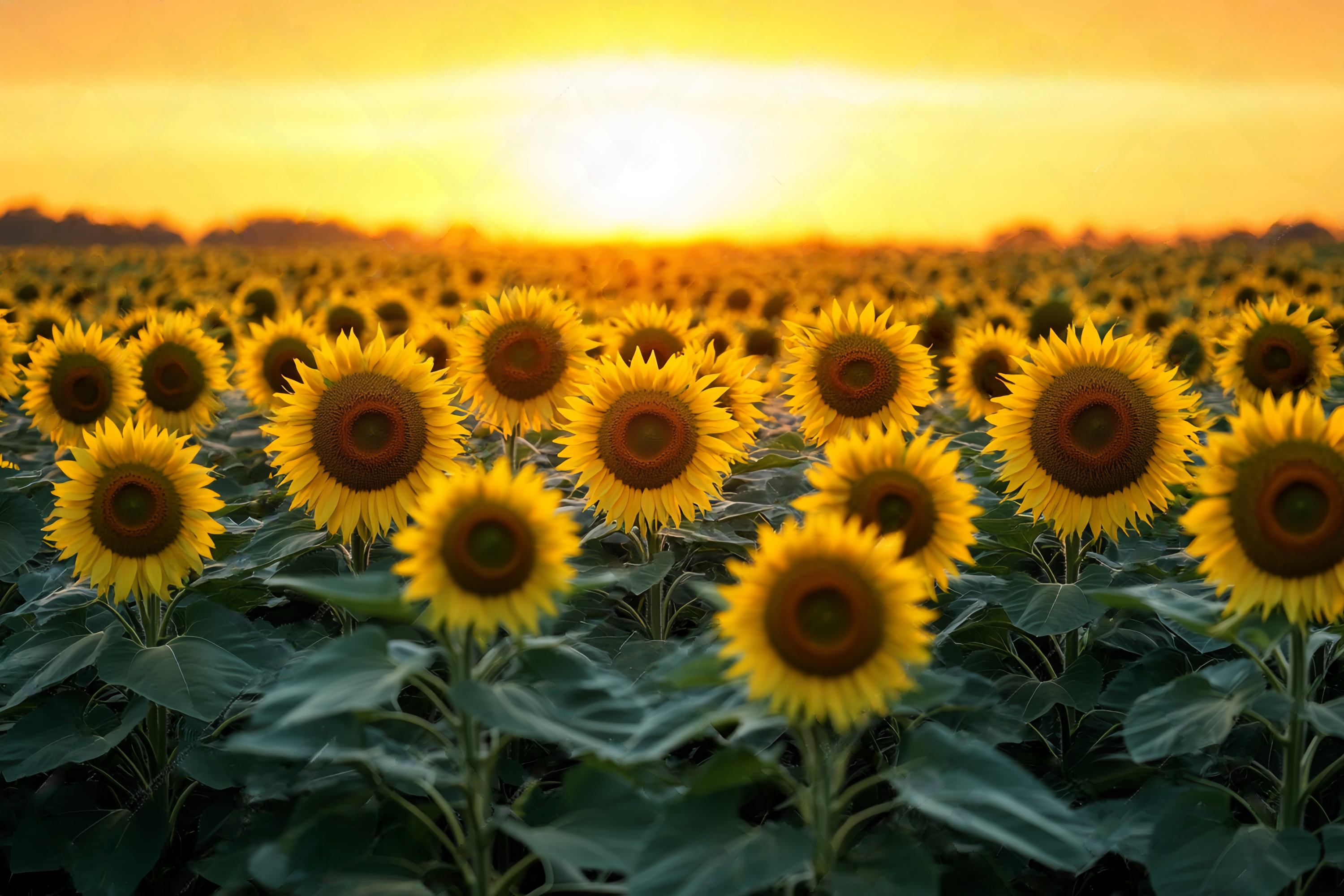 Herbst Fotokulissen Goldene Sonnenblume Blüte Feld Sonnenblume Foto Hintergrund LXX58-162