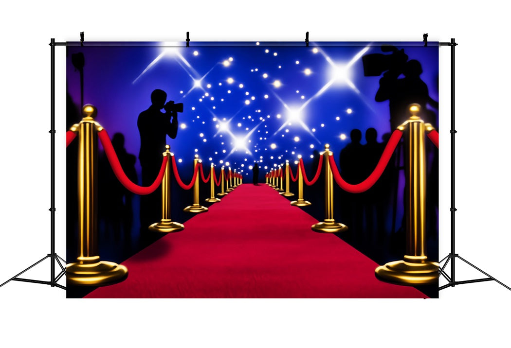 Paparazzi-Foto Hintergrund Hollywood-Nacht Roter-Teppich-Foto-Foto Hintergrund LXX58-324