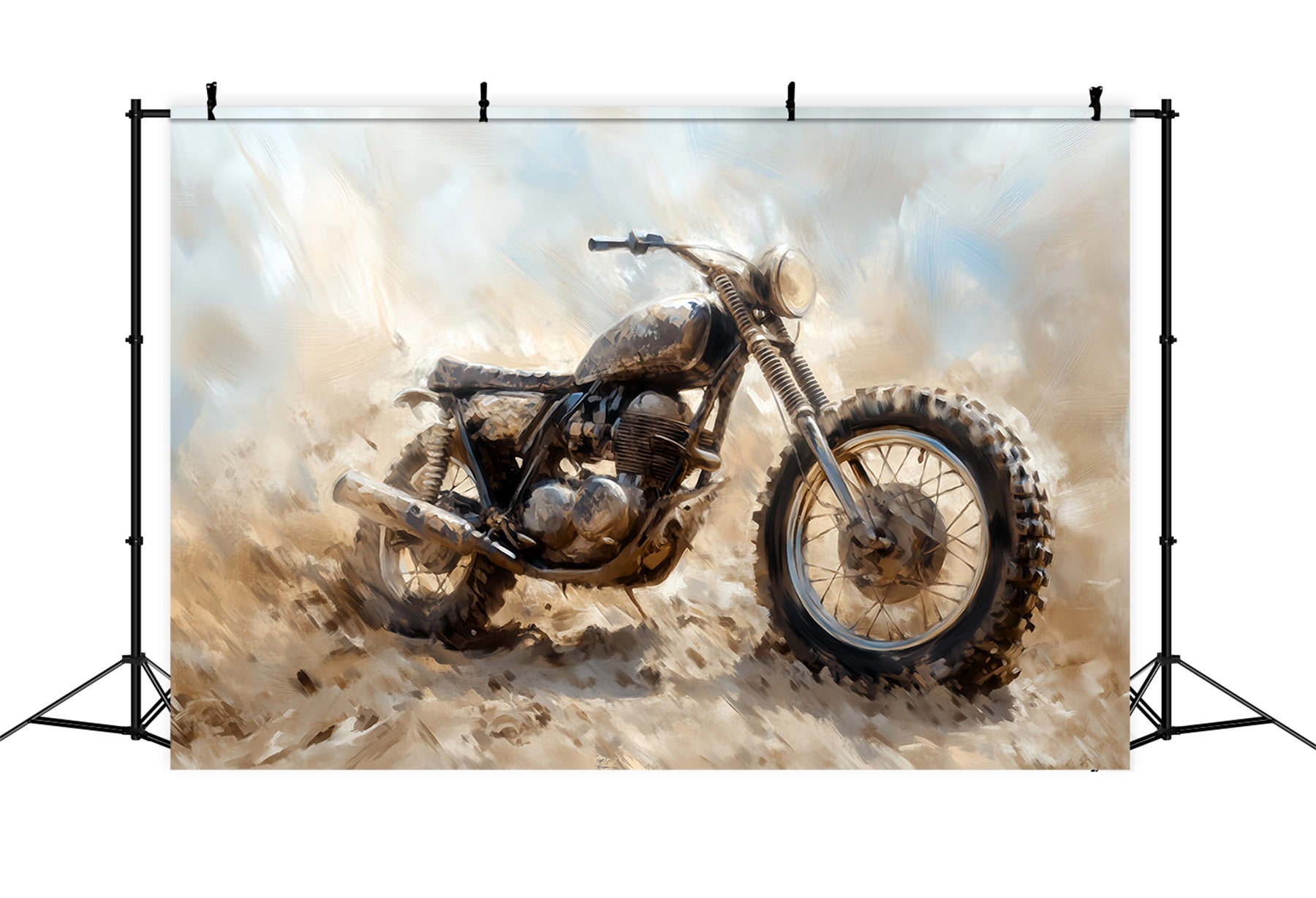 Sport-Fotohintergrund Dirt Bike Racing Abenteuer Sport-Studiohintergründe für die Fotografie LXX59-318