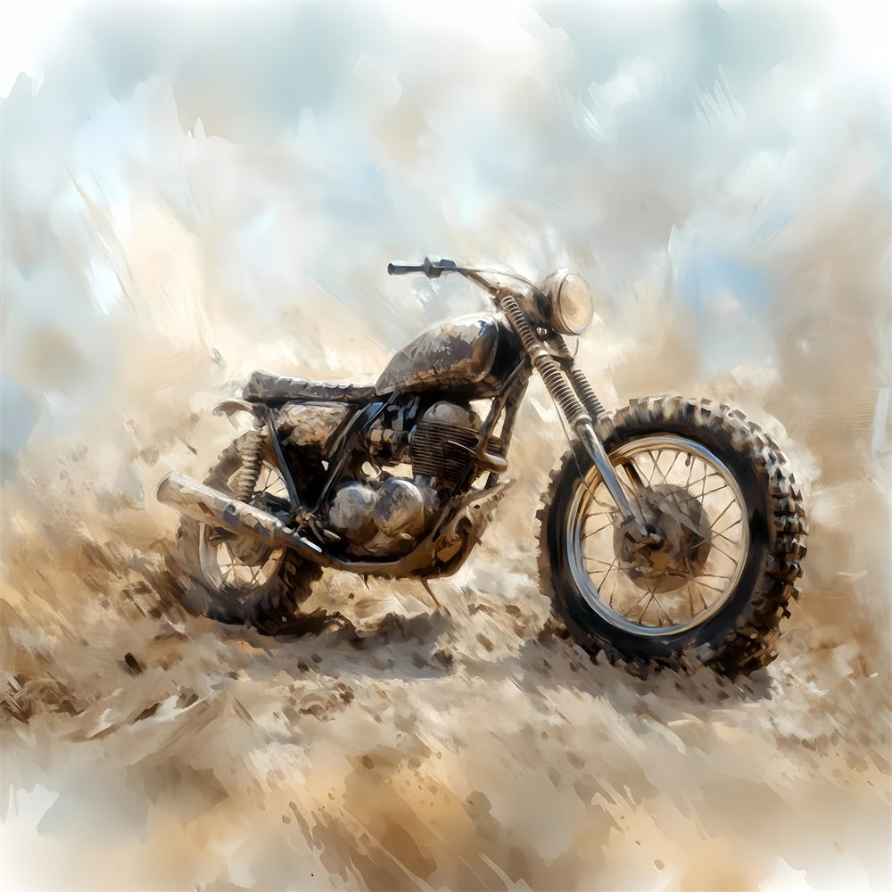 Sport-Fotohintergrund Dirt Bike Racing Abenteuer Sport-Studiohintergründe für die Fotografie LXX59-318