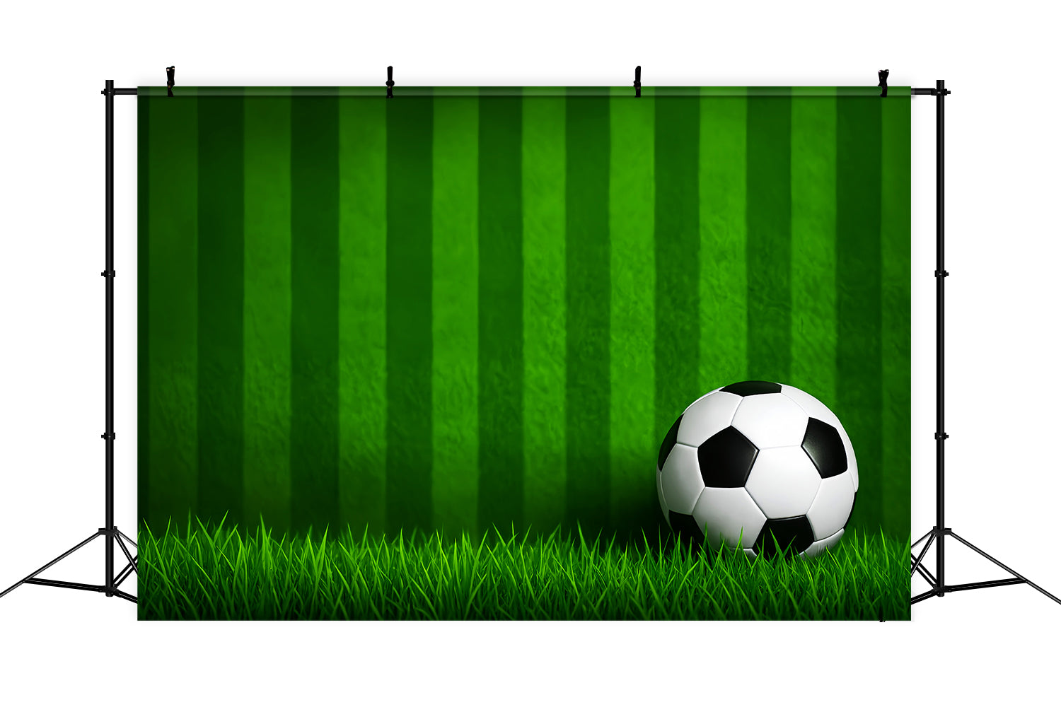 Fußball-Studiohintergründe Gestreiftes Gras Fußball Sport-Studiohintergründe für Fotografie LXX59-331