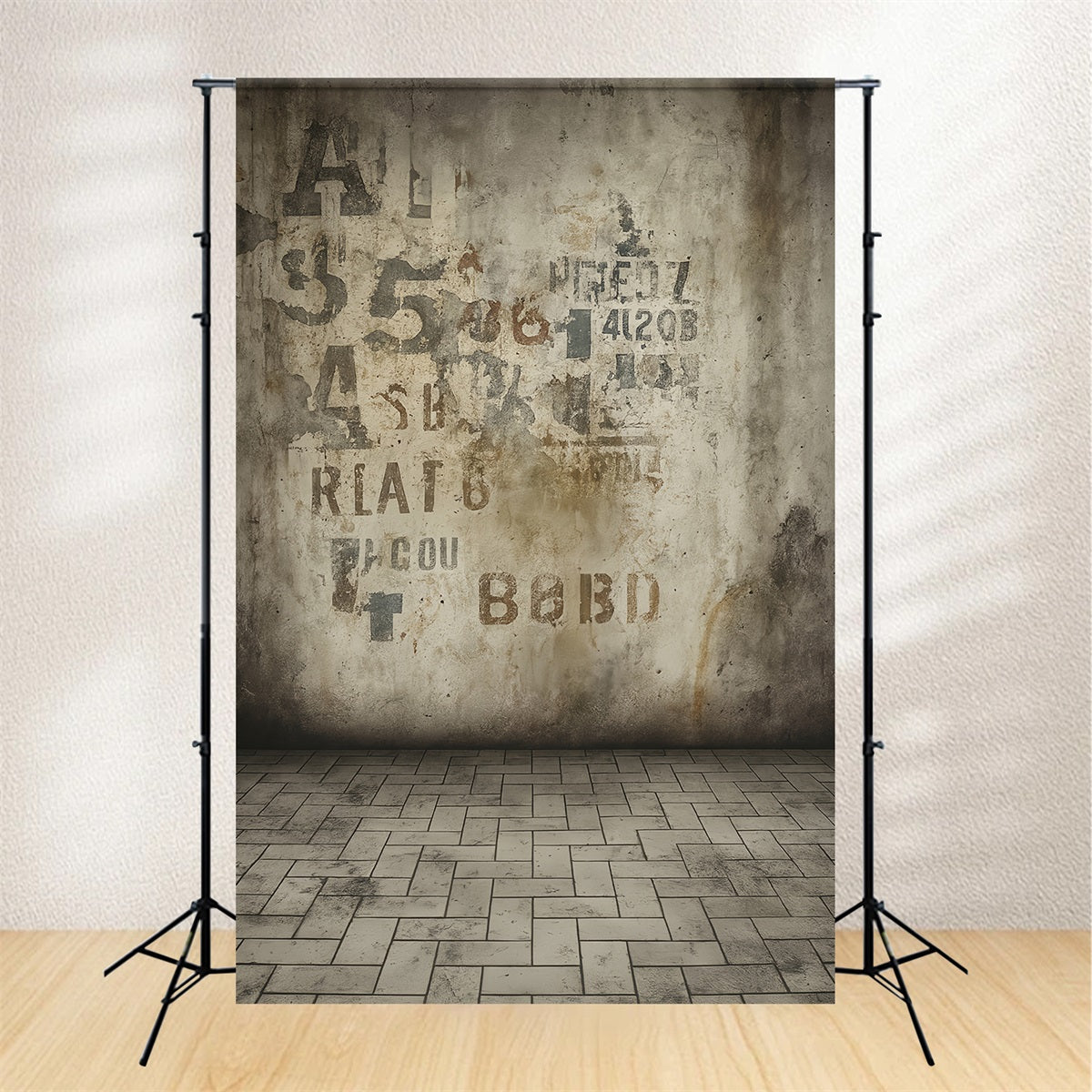 Porträtstudio-Fotohintergrund Vintage-Graffiti-Betonstruktur-Porträt-Fotohintergrund LXX59-427