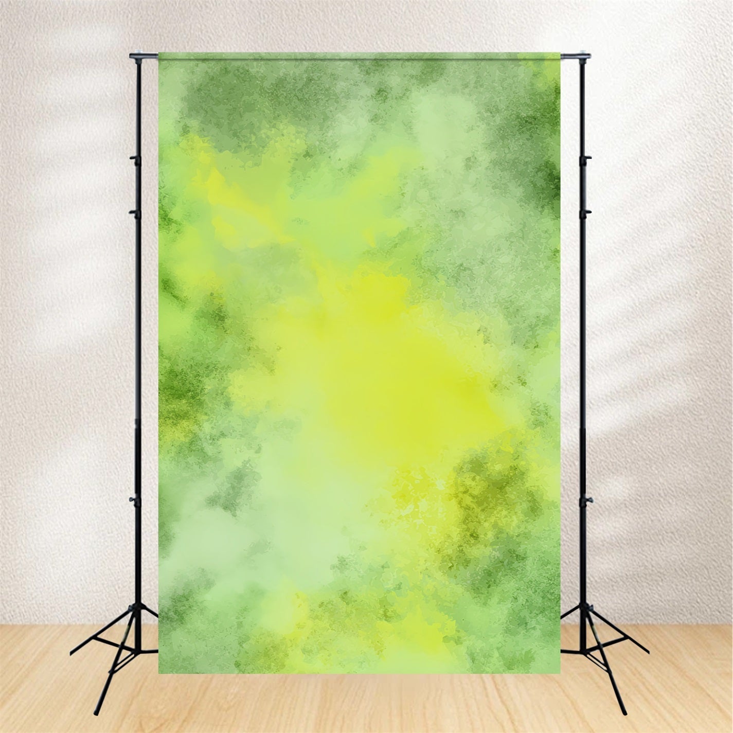 Porträt-Studiohintergründe Helle grüne abstrakte Textur Porträtfotografie-Fotohintergrund LXX59-435