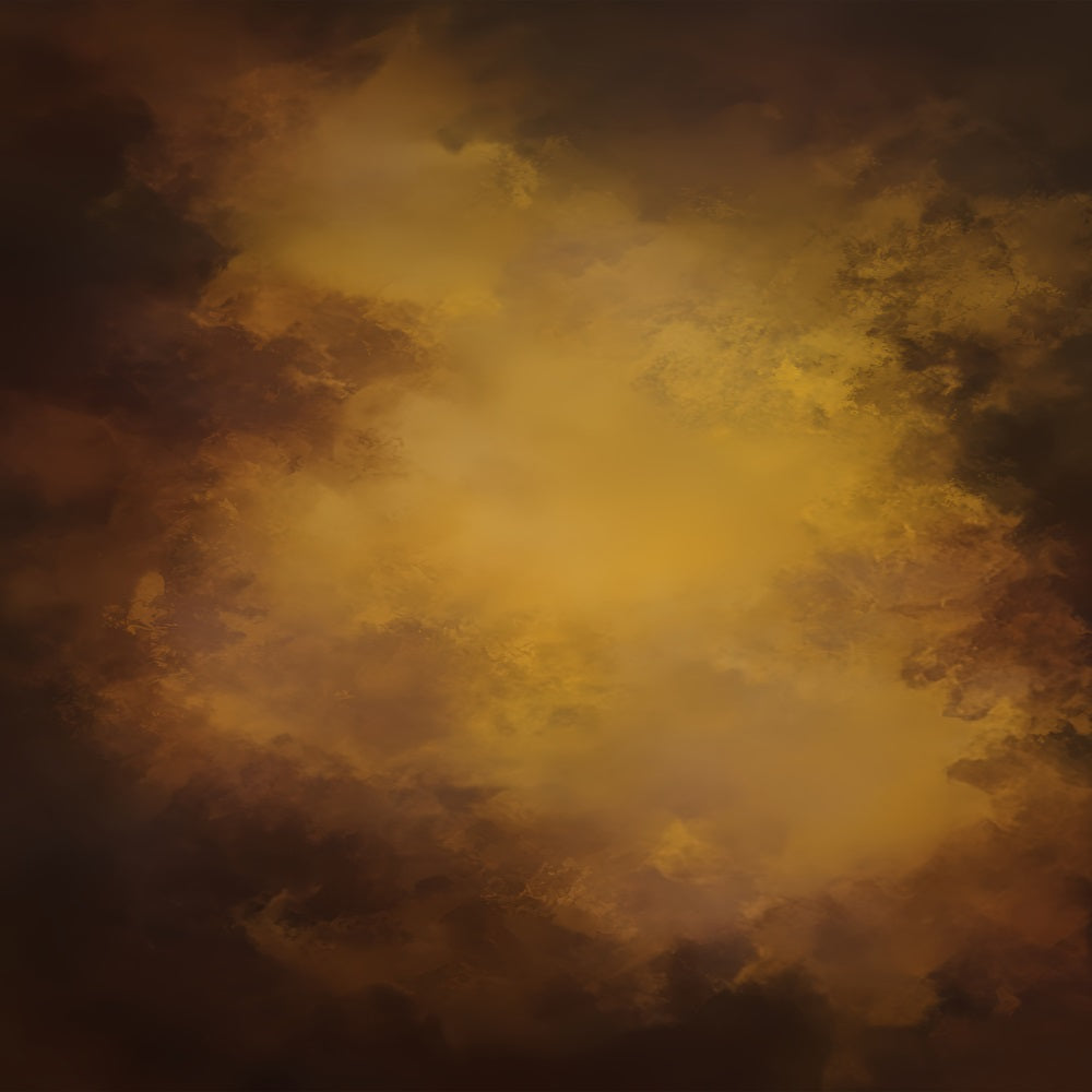 Porträt-Fotohintergrund Goldbraune Wolkenstruktur Familienporträt-Fotohintergrund LXX59-436