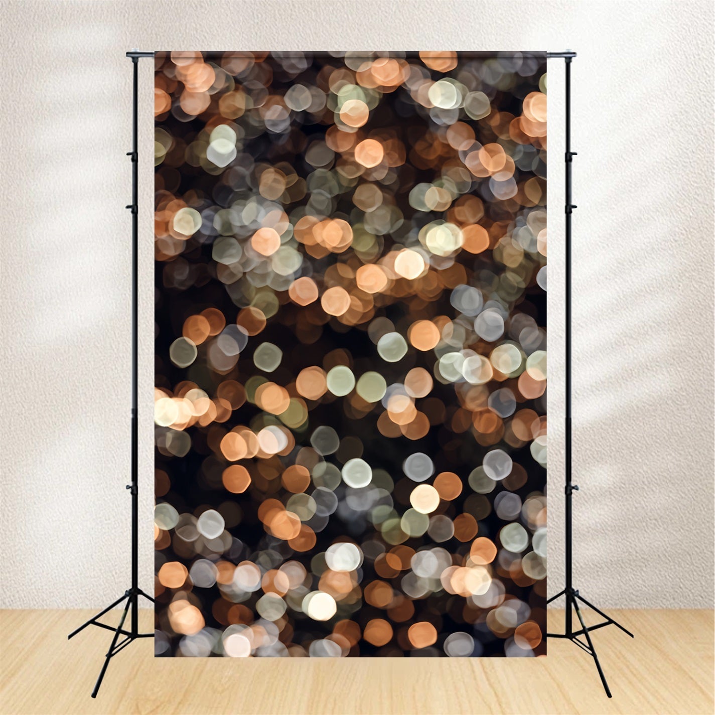Porträtfotografie-Fotohintergrund Warme Bokeh-Lichtstruktur Porträt-Fotohintergrund LXX59-437