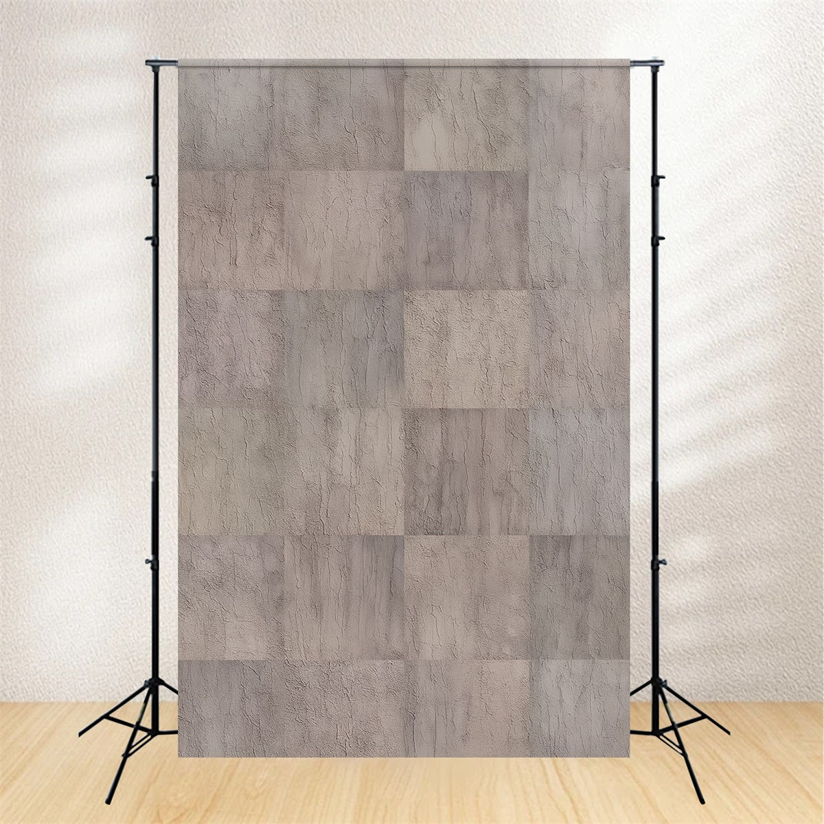 Fotohintergrund für Studio-Porträts Strukturiertes beiges Steinmuster Porträt-Fotohintergrund LXX59-443