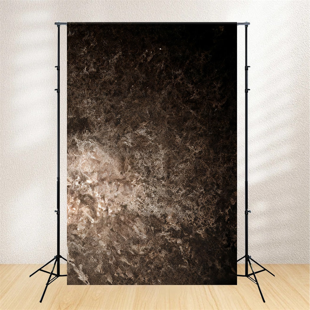 Porträtstudio-Fotohintergrund Dunkler rustikaler metallischer Textur-Porträt-Fotohintergrund LXX59-452