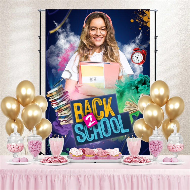 Back To School Backdrops Urban Study Power Individuelles Backdrop LXX6-20