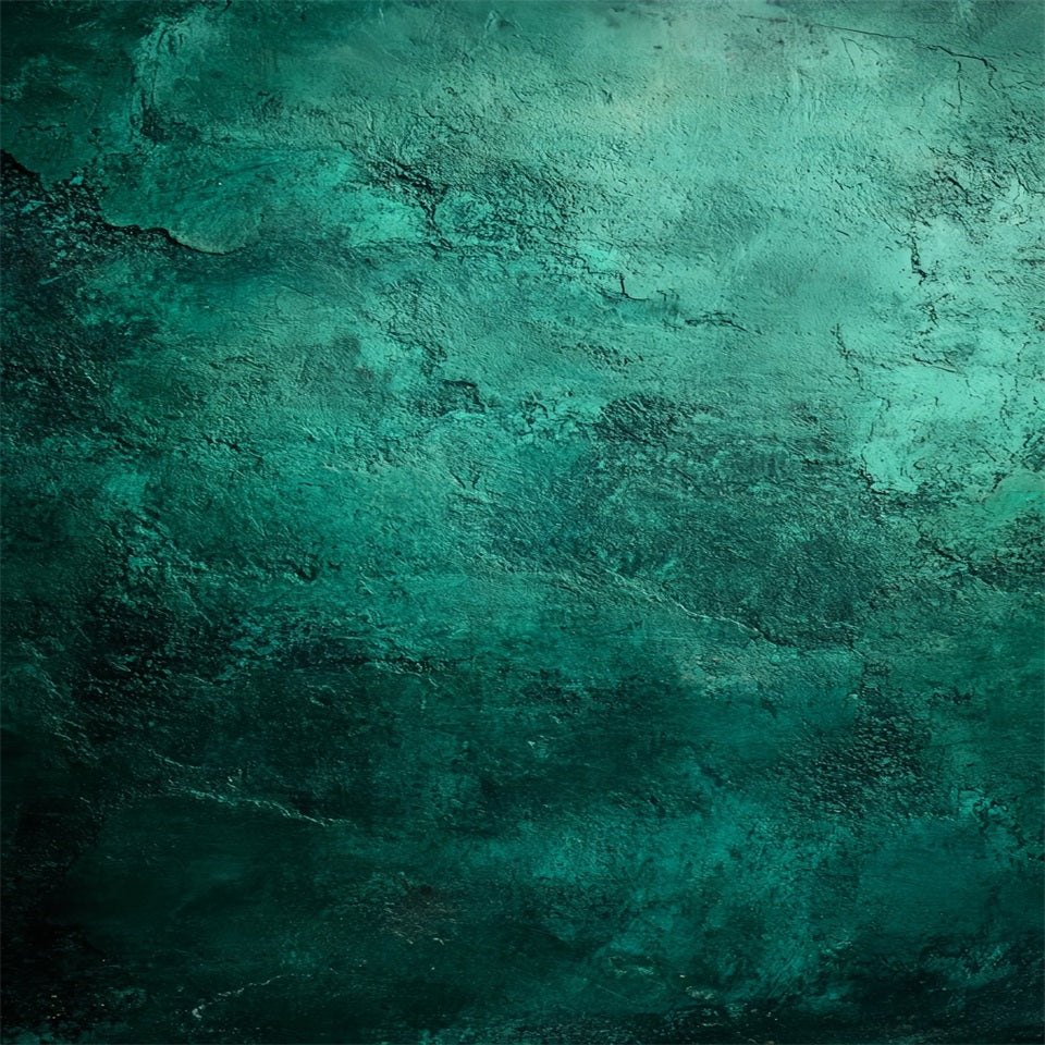 Schulporträt-Hintergrund Emerald Aged Plaster Wall Dunkelgrüner Hintergrund LXX61-8
