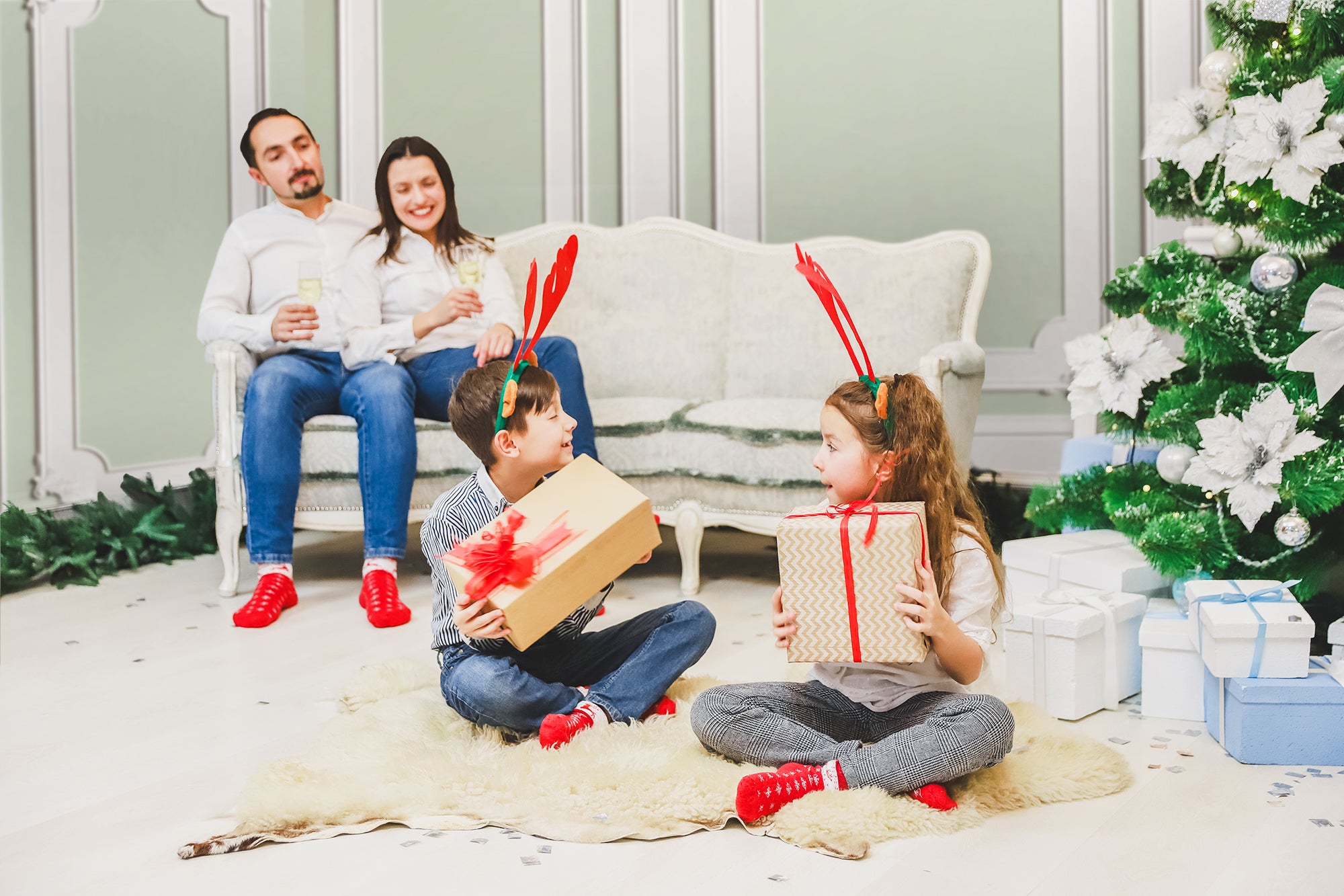 Klassischer Raum Retro Wand Fotografie Hintergrund M-68