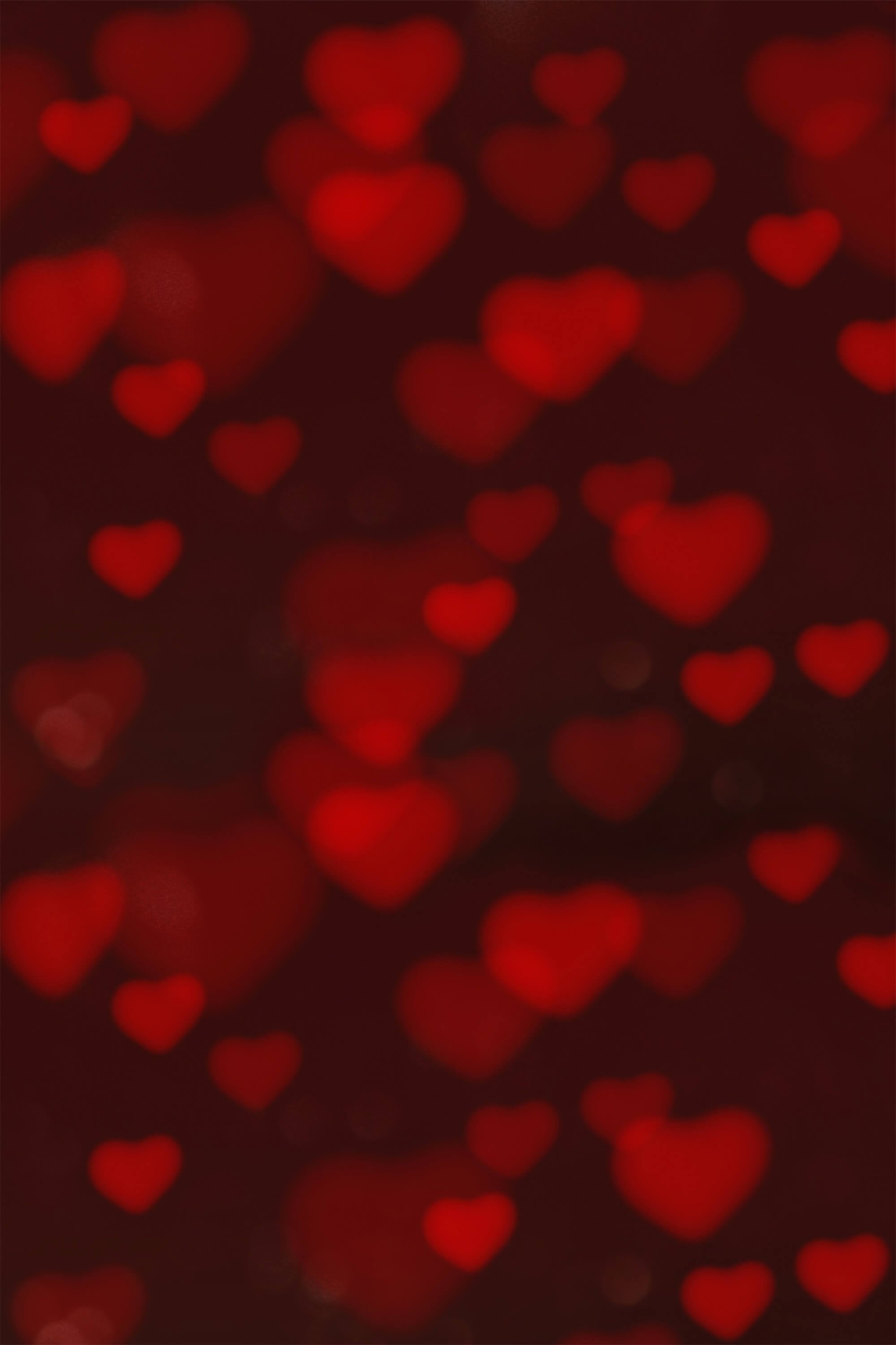 Valentinstag bedeckt rotes Herz Halo verstreut Szene romantische Kulisse M12-06