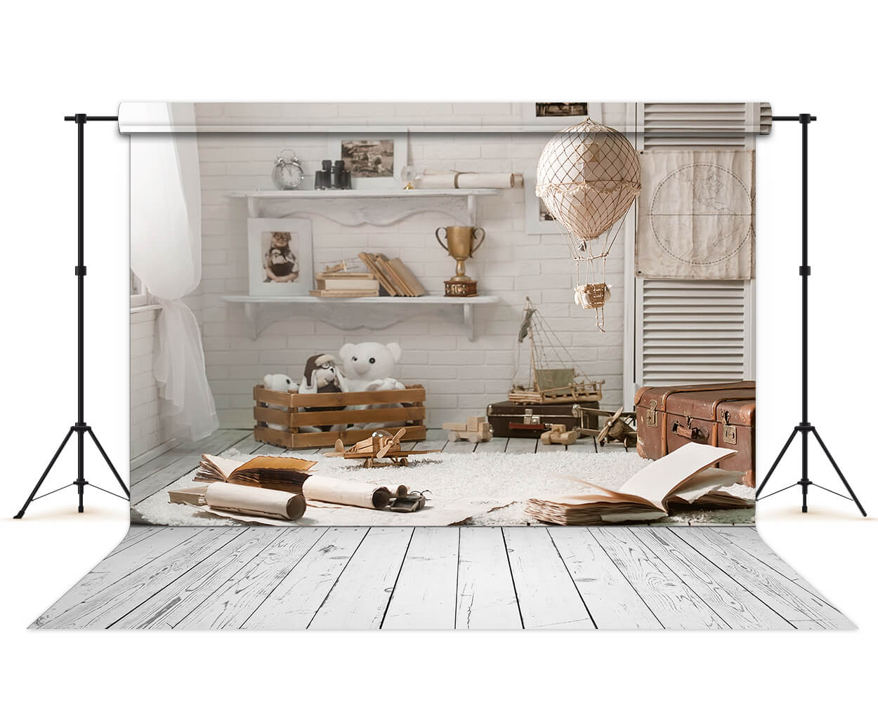 Globusreisen Bootsanker Zurück zur Schule Hintergrund M6-08