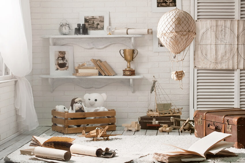 Globusreisen Bootsanker Zurück zur Schule Hintergrund M6-08