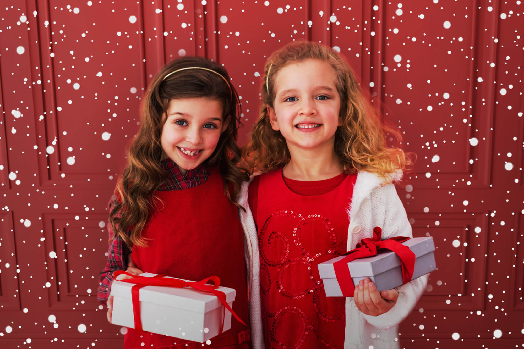 Klassischer Roter Retro Wandhintergrund im Innenbereich M6-115