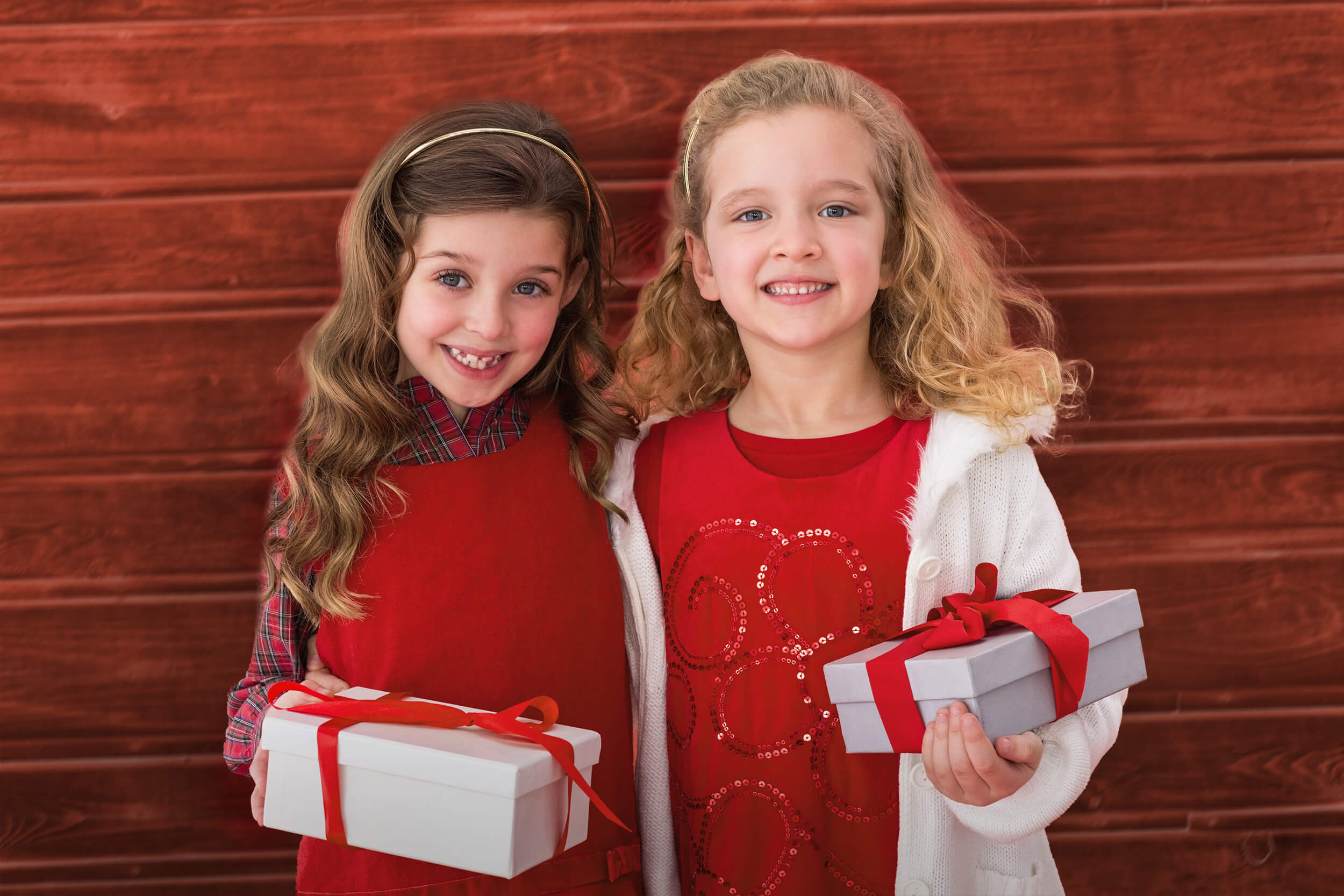 Rot lackierter Holzhintergrund für Fotokabine M6-146