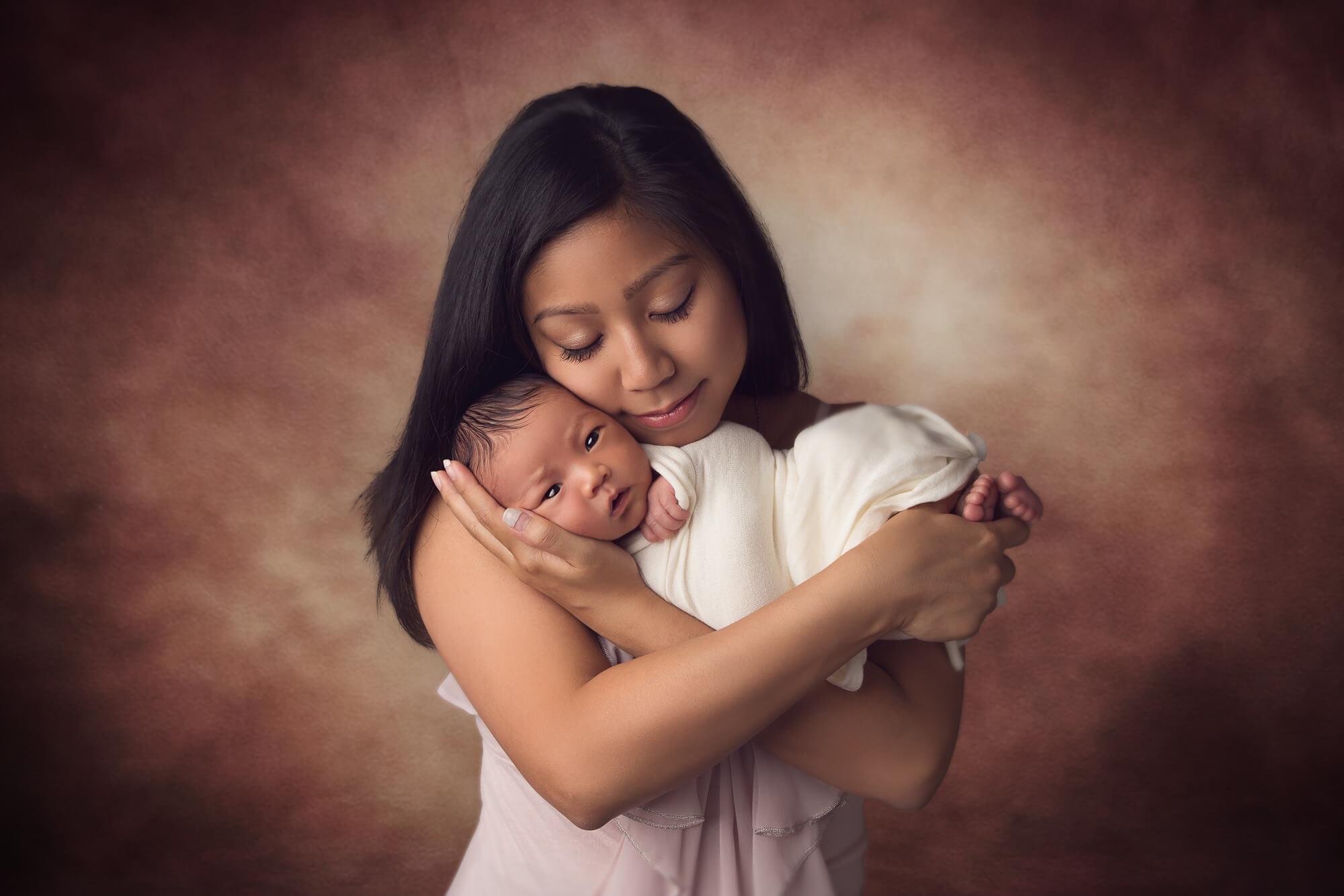 Abstrakter Verschwommener Porträt Fotografie Hintergrund M6-157