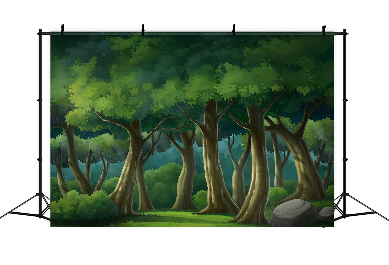 Neugeborenen-Hintergrund Verzauberter Wald Bäume Kinder-Fotohintergrund MRR10-24